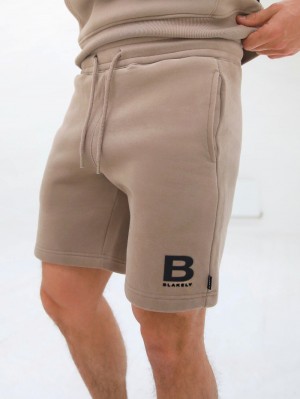Blakely Blakely London Jogger Shorts Bruin | ZRTWA9102