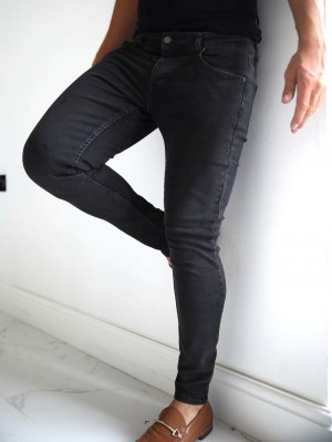 Blakely Vol. 7 Mager Jeans Charcoal | IZNUJ2503