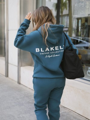 Blakely Women's Sports Club Relaxed Hoodie Groen | ZTOJB1254